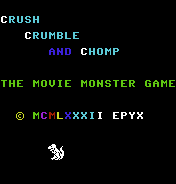 Crush, Crumble and Chomp!